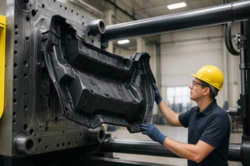 Large Tonnage Injection Molding Production